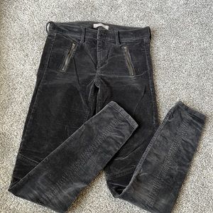 Banana Republic Corduroy Grey Ankle Pants - 28L